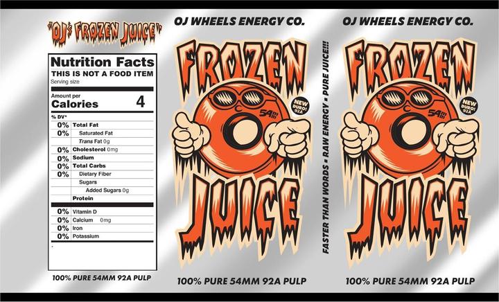 Actual product image Oj`s 92a Keyframe Frozen Energy (54 mm)