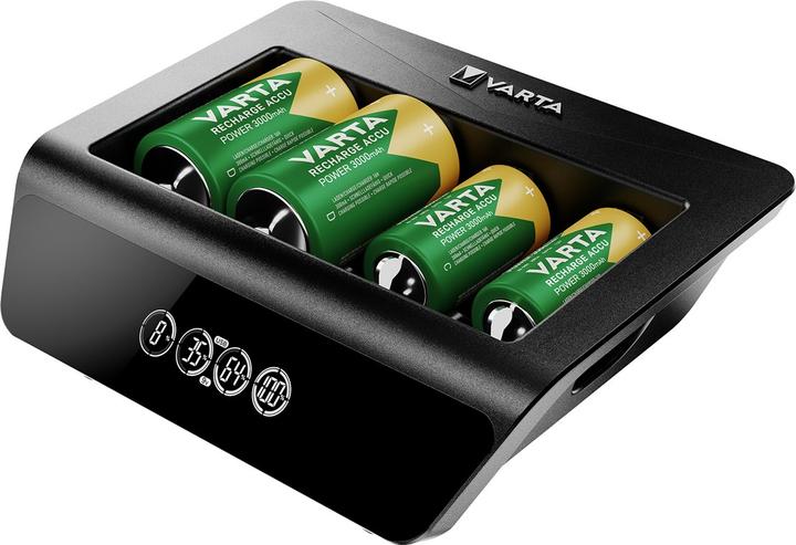Image du produit Varta LCD Universal Charger+ (1 pcs, 9V Block, D, C, AA, AAA, Chargeurs sans batterie)