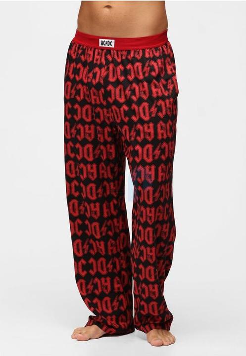 Produktbild Recovered AC/DC Distressed Logo Black Loungehose L (L)