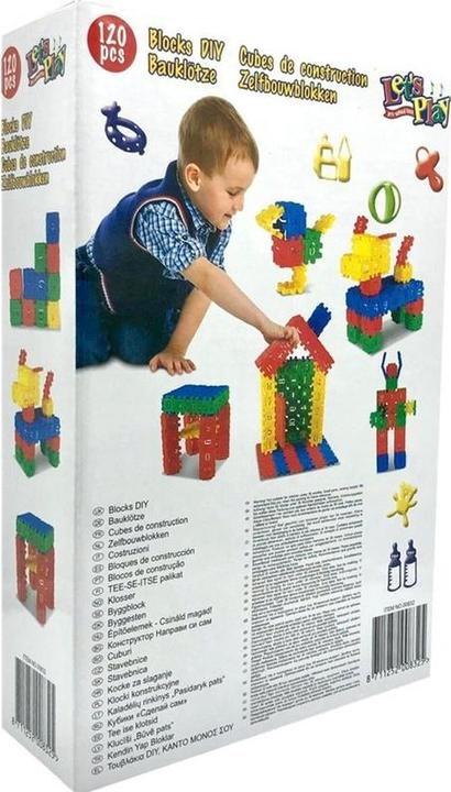 Actual product image Let's Play Set of klocków konstrukcyjnych for children (set of 4)
