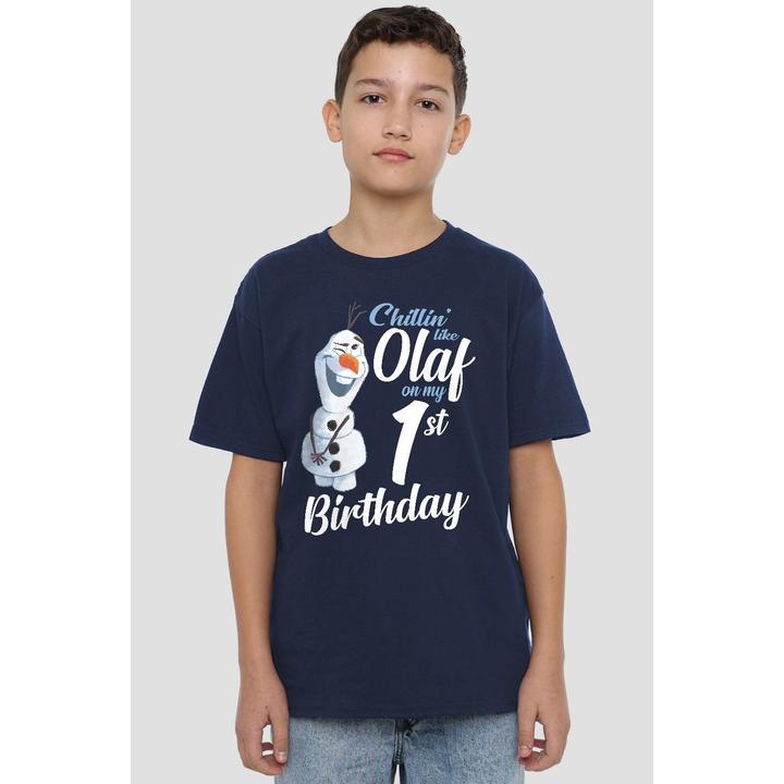 Immagine prodotto Disney Frozen Chillin Like Olaf Maglietta 1° Compleanno Bambini (104)