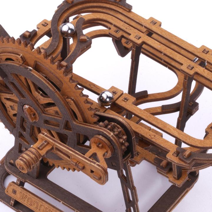 Productafbeelding WoodenCity WOODEN CITY 3D Holzpuzzle BALL RAILWAY mini 147 Teile