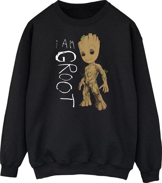 Produktbild Guardians Of The Galaxy I Am Groot Scribbles Sweatshirt (4XL)