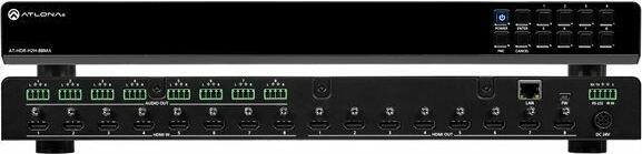 Atlona 4K/60 HDR 4:4:4 Matrix Switcher HDMI 8x8