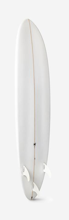 Image du produit Olaian Planche de surf hybride en résine 7' 49L avec 3 ailerons - beige (7')