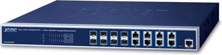 Produktbild Planet 8-Port 10G SFP+ + 8-Port 10GE Switch XGS-6320-8X8TR (8 Ports)