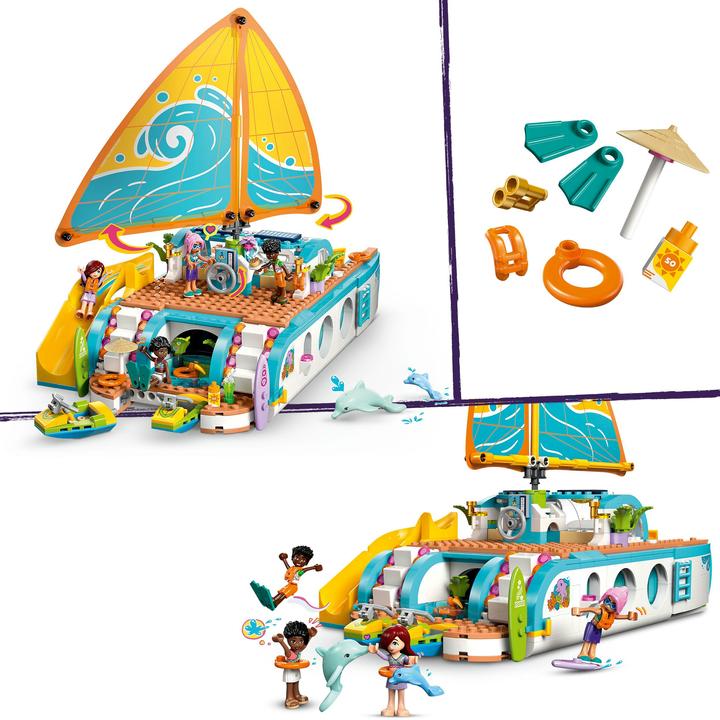 Produktbild LEGO Segelabenteuer (42664, LEGO Friends)