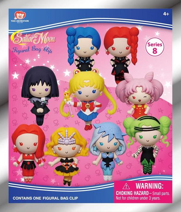 Image du produit Monogram Int. Sailor Moon 3D pendentif de poche en PVC série 8 affichage (24)