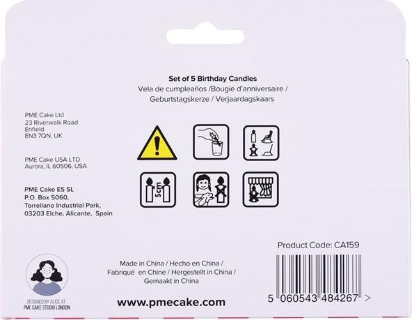 Produktbild PME Kerzen - Party Food (5St.) (5 x)
