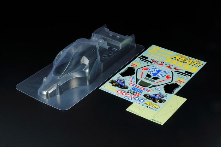 Actual product image Tamiya Comical Avante Body Parts Set (clear)