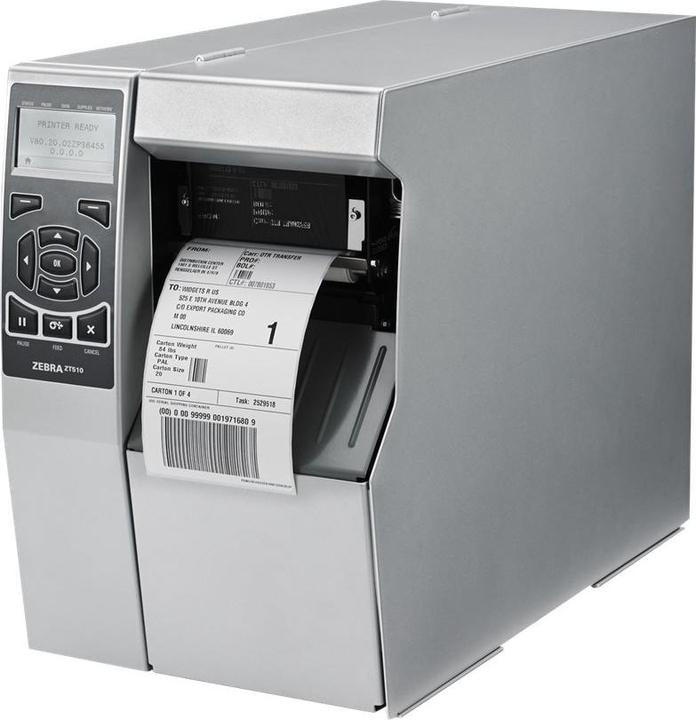 Actual product image Zebra ZT510 - Label printer - direct thermal / thermal transfer - roll (11.4 cm) (203 dpi)
