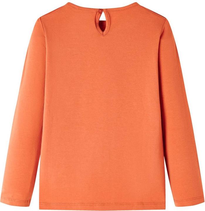 Immagine prodotto VidaXL Camicia da bambino a maniche lunghe arancione scuro 140,Materiale: 95 (140)