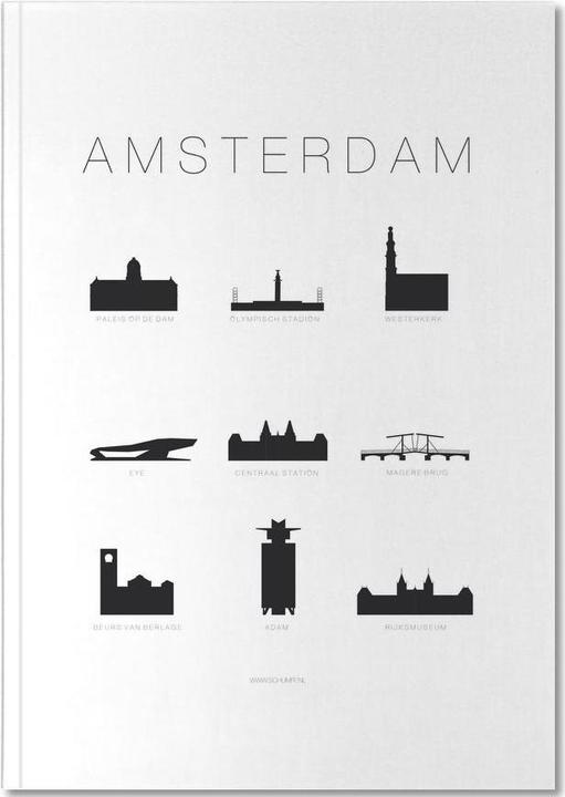 Image du produit Juniqe Amsterdam - Monuments et vues (A4, Pointillés)