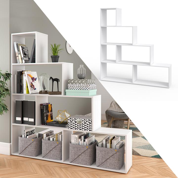 Image du produit Vicco Treppenregal (163 x 29 x 155 cm)