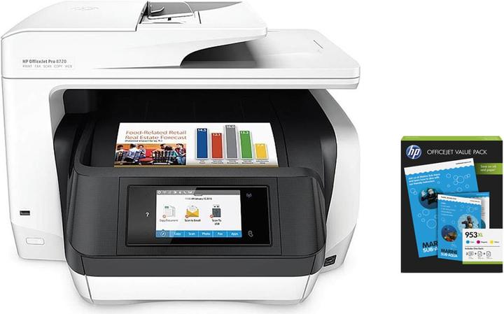 HP OfficeJet Pro 8720 inkl. 953XL ValuePack