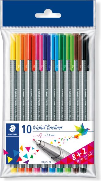 Immagine prodotto Staedtler Sacchetto per fineliner 10 pezzi (1 x)