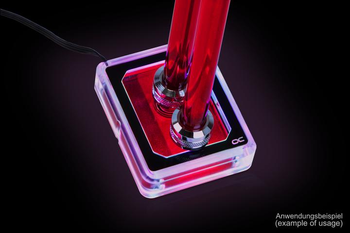 Actual product image Alphacool Alphac Eisblo XPX Pro Aurora Light Plexi