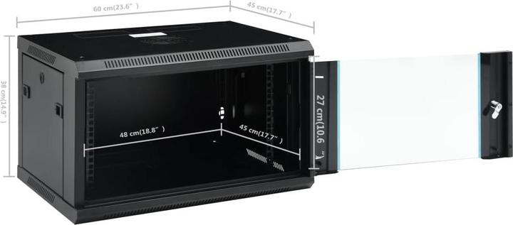 Produktbild VidaXL Netzwerkschrank (19 Zoll Rack)