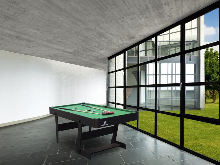 Produktbild Cougar Hustle L faltbarer Billardtisch (144 x 68  cm)