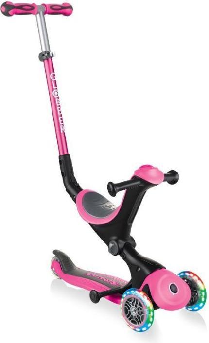 Productafbeelding Globber Hulajnoga GO-UP Deluxe Verlichting Różowy