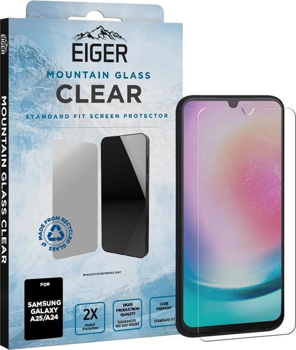 Produktbild Eiger Mountain Glass Clear (1 Stück, Samsung Galaxy A25 5G)