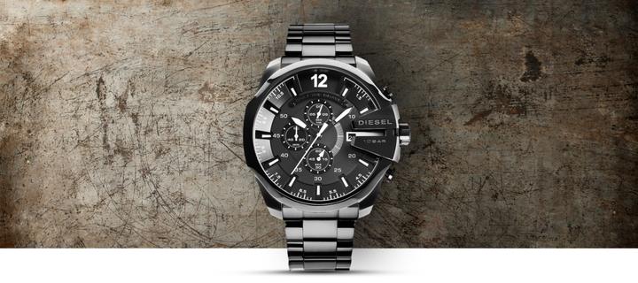 Actual product image Diesel Mega Chief (Analogue wristwatch, Chronograph, 51 mm)