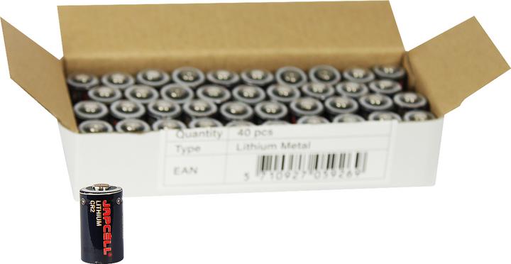 Produktbild Japcell Lithium (40 Stk., CR2)
