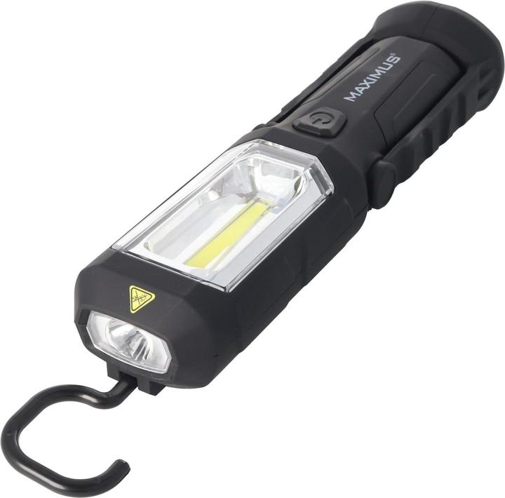 Actual product image Duracell MAXIMUS LED Worklamp M-WKL-012-DU 3W+1W 240+60lm 3xAA Powered by (240 lm)
