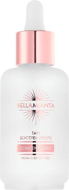 Actual product image Bellamianta Face & Body Tan Boosting Drops 50 ml (Self-tanning towel, 50 ml)
