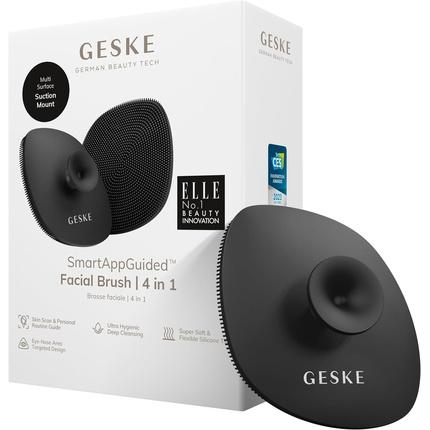 Image du produit Konjac Sponge Szczoteczka do czyszczenia twarzy 4w1 z uchwytem Geske z Aplikacją (szary)