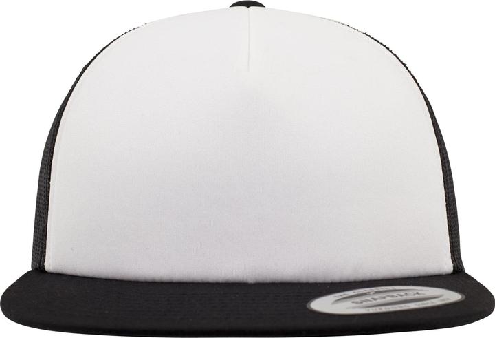 Actual product image Flexfit Foam Trucker with White Front (One size)