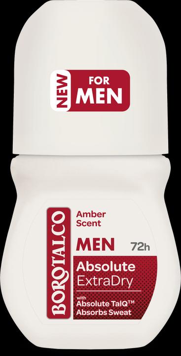 Actual product image Borotalco Men Absolute ExtraDry (Roll-on, 50 ml)