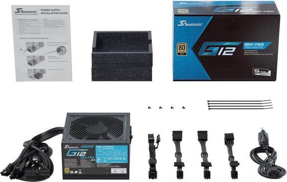 Image du produit Seasonic G12 GM-750 (750 W)