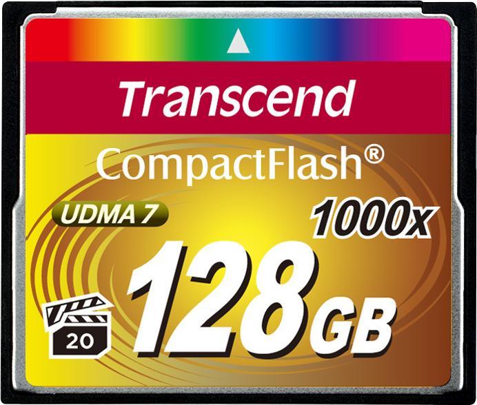 Produktbild Transcend CompactFlash Premium Card (128 GB, CF)