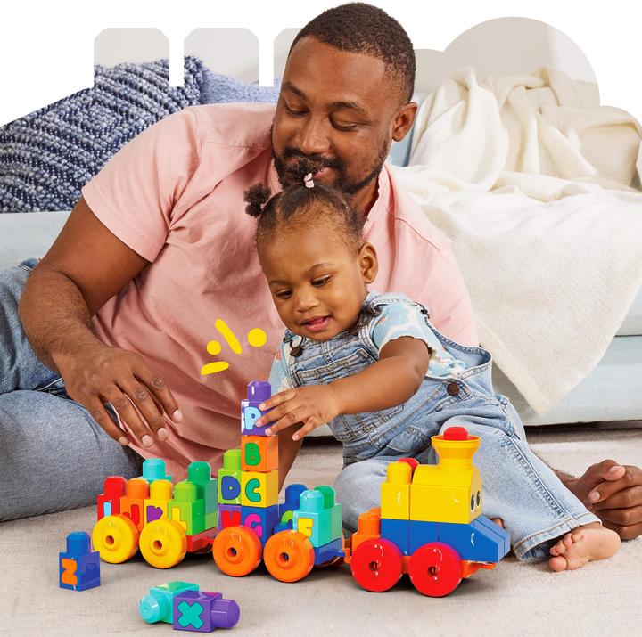 Actual product image Mega Bloks ABC-Lernzug