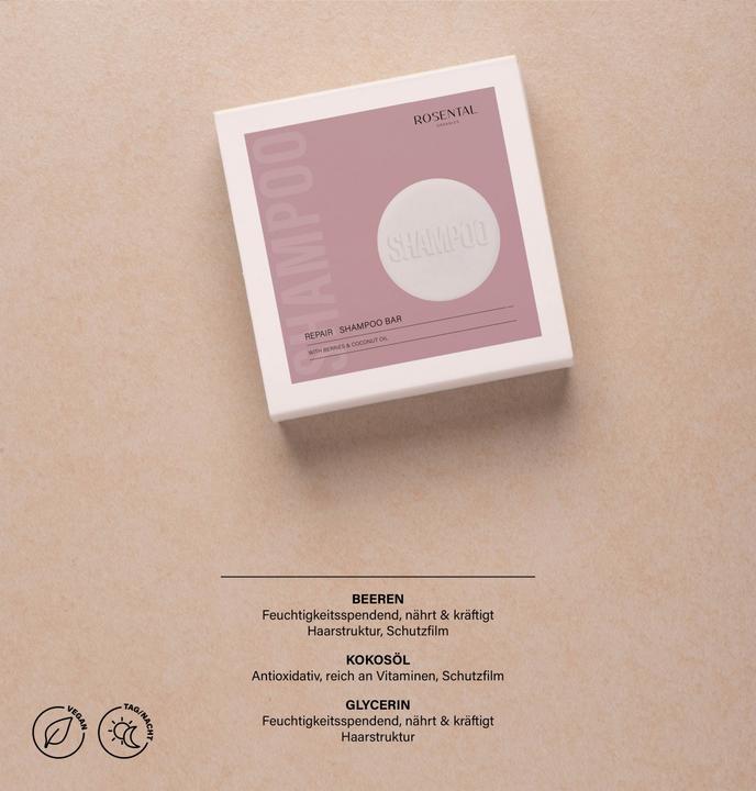 Actual product image Rosental Organics Rosental Hair Care - Repair Shampoo Bar