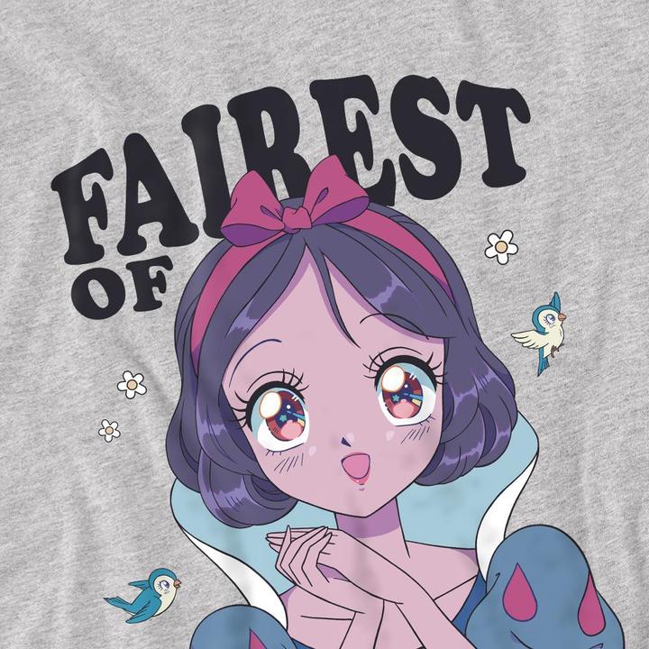 Immagine prodotto Disney Princess Fairest Of Them All Maglietta Biancaneve Anime Bambini (140, 146)