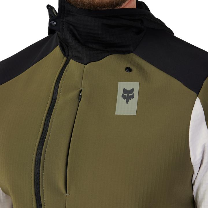 Immagine prodotto Fox Giacca 23 Defend Felpa Termica Con Cappuccio Verde (L)