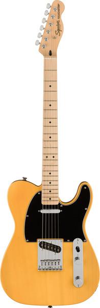 Produktbild Squier Affinity Series Telecaster Butterscotch Blonde MN elektrische gitaar (E-Gitarre, Poplar, Maple, Bone, Ahorn, Nato)
