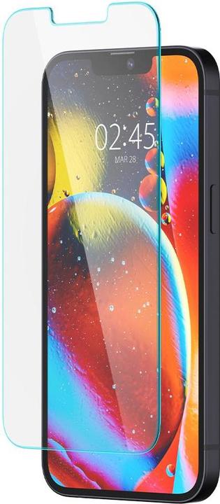 Produktbild Spigen EZ FIT Gehärtetes Glas Displayschutzfolie Mit Montagerahmen Apple iPhone 13 Mini 2-pack (2 Stück, Apple iPhone 13 mini)