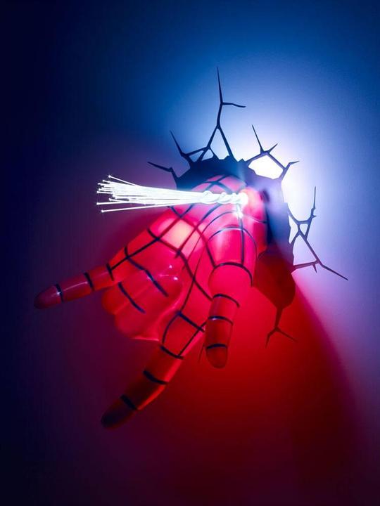 Image du produit 3Dlight Marvel - Ultimate Spider - Lampe LED 3D Main d'Homme 17 cm