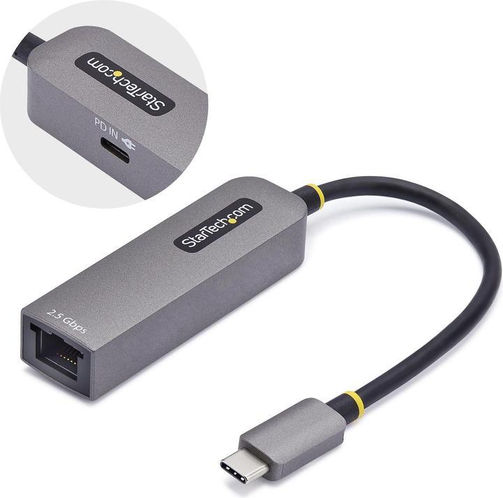 Actual product image StarTech Ethernet adapter (USB-C, RJ45 (1x))