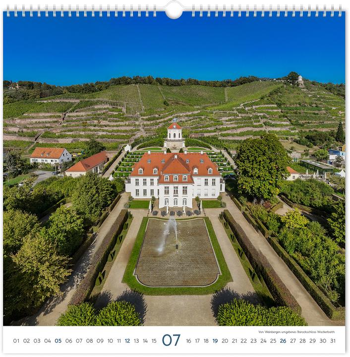 Produktbild Kalender Burgen und Schlsser Sachsen 2026 (30 x 30 cm, Deutsch)
