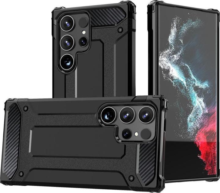 Image du produit Hurtel Armure hybride - Noir (Samsung Galaxy S24 Ultra)