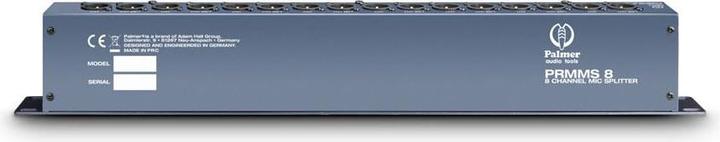 Produktbild Palmer Audio RMMS 8 8-Kanal Mikrofon-Splitter