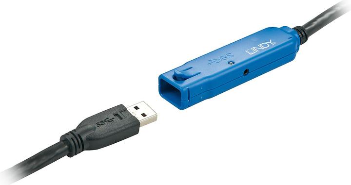 Actual product image Lindy USB 3.0 Active Extension Cable Pro (10 m, USB 3.0)