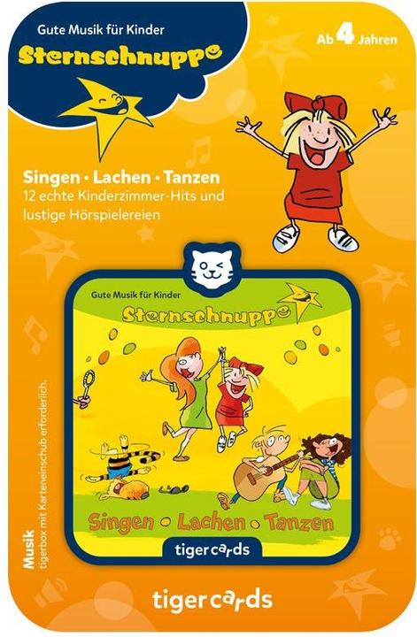 Immagine prodotto Tigermedia Tigercard- stella cadente: cantare, ridere, ballare (Tedesco)