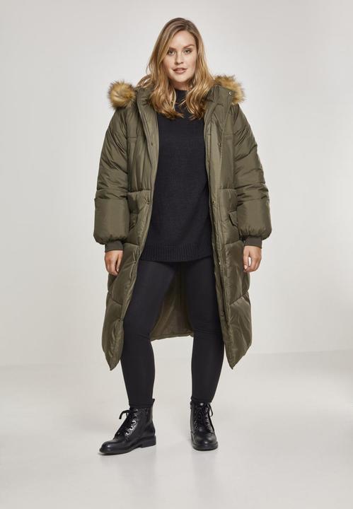 Produktbild Urban Classics Ladies Oversize Faux Fur Puffer Coat (S)