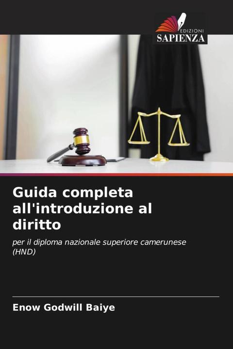 Produktbild Guida completa all'introduzione al diritto (Enow Godwill Baiye, 2023)