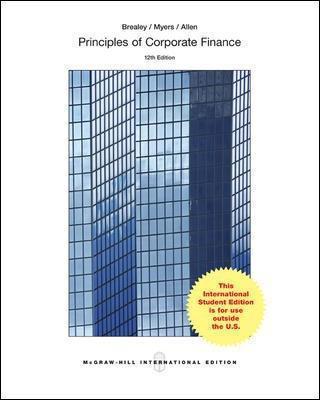 Produktbild Principles of Corporate Finance (Englisch, Richard A. Brealey, Stewart C. Myers, Franklin Allen, 2016)